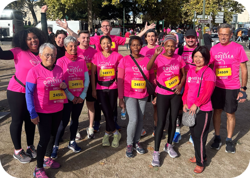 image Des km pour la lutte contre le cancer du sein